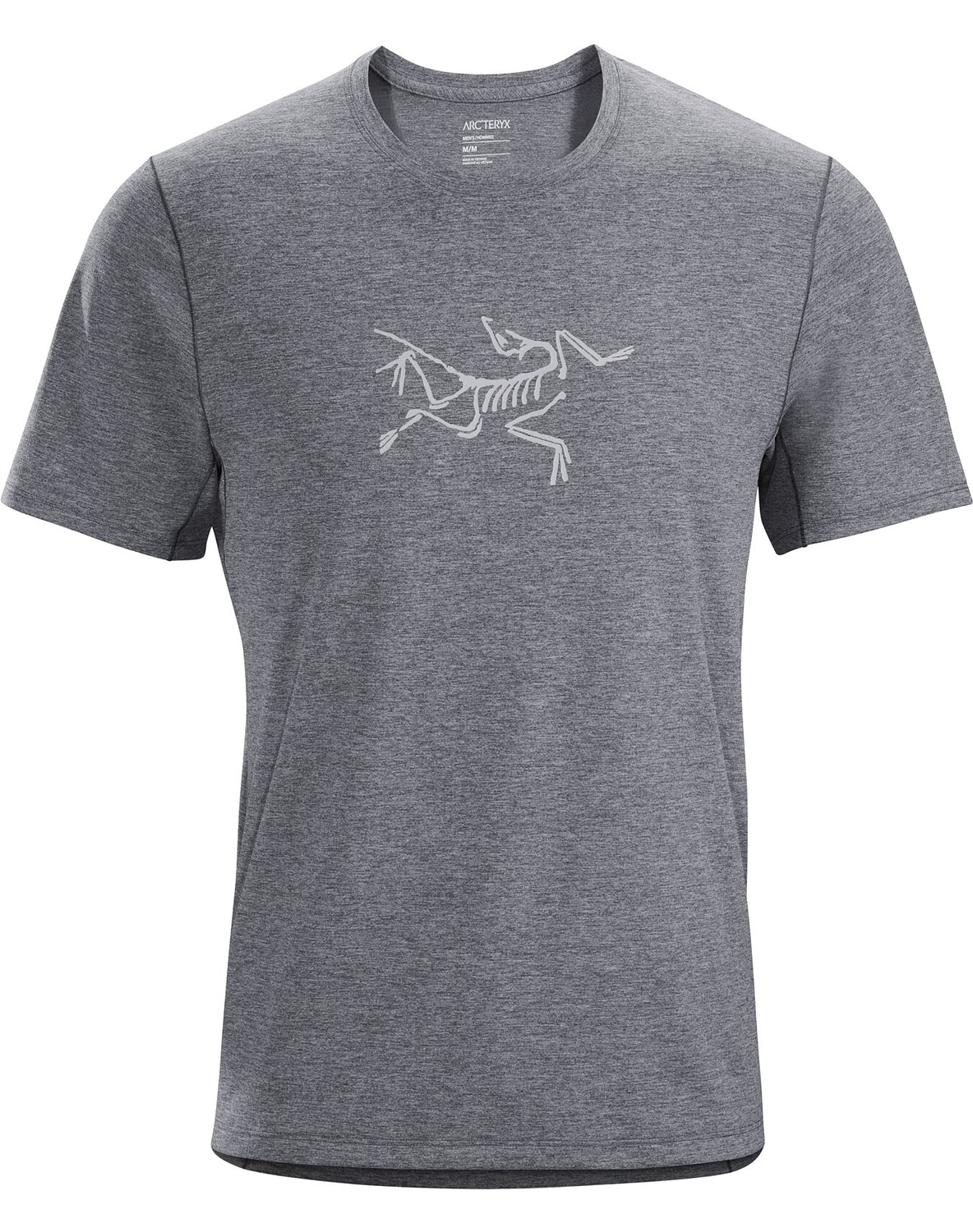 T-shirt Arc'teryx Cormac Logo Uomo Grigie - IT-35764